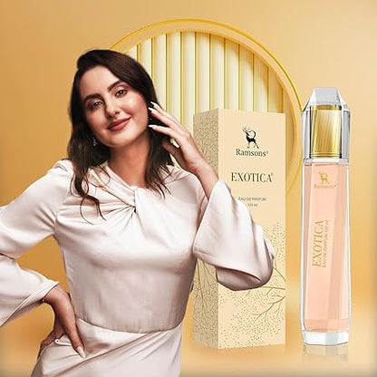 RAMSONS Exotica Eau De Parfum Liquid - 100Ml |Perfume For Men & Women| Long Lasting Perfume | Luxury Perfume | Premium Perfume